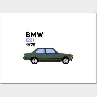 BMW E21 Posters and Art